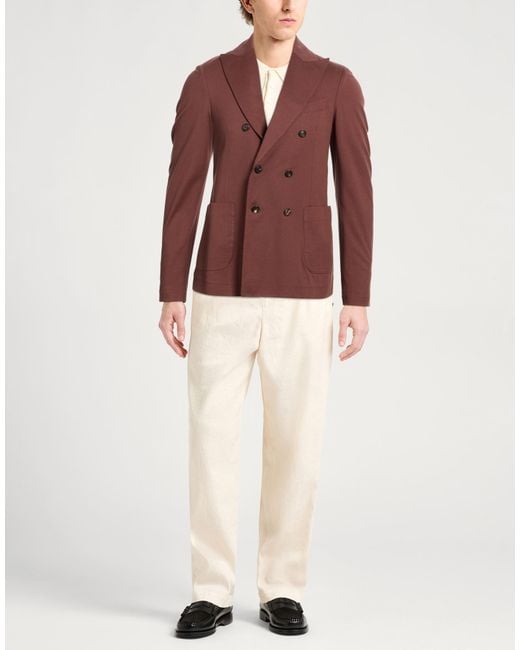 Circolo 1901 Brown Blazers for men
