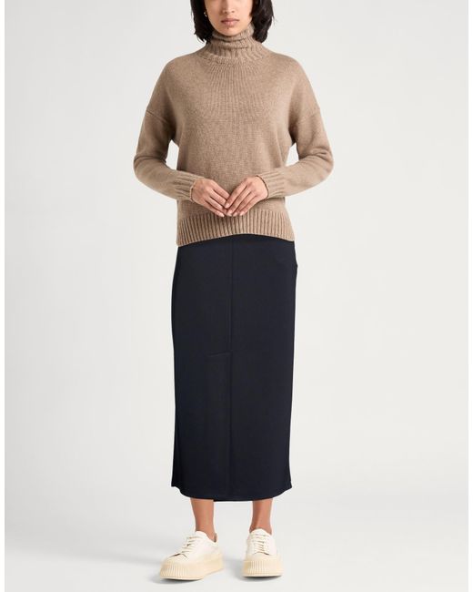 Max Mara Blue Maxi Skirt Polyamide, Elastane