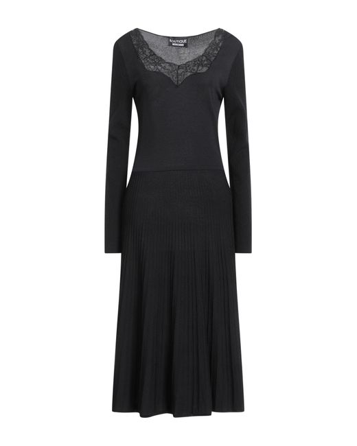 Boutique Moschino Black Midi Dress