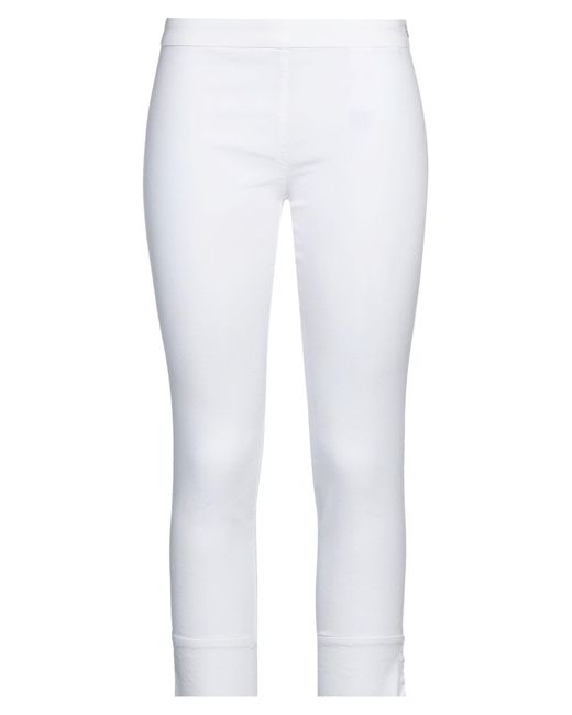 120% Lino White Trouser