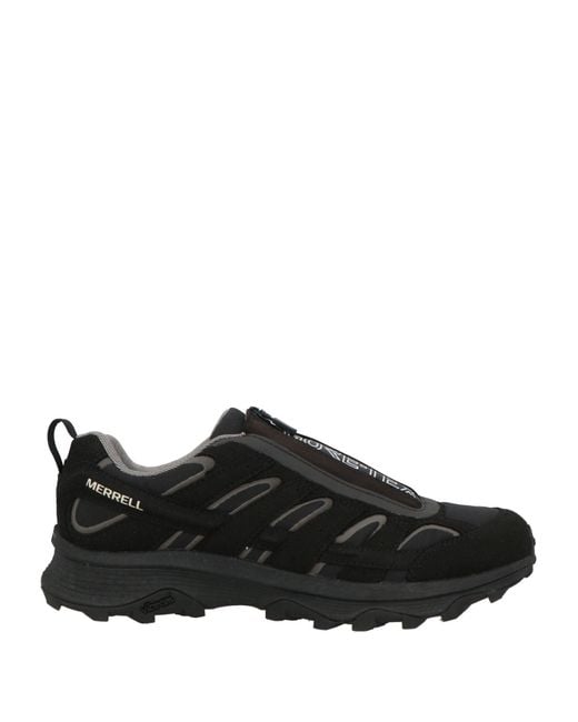 Merrell Black Sneakers Textile Fibers, Synthetisches Material for men