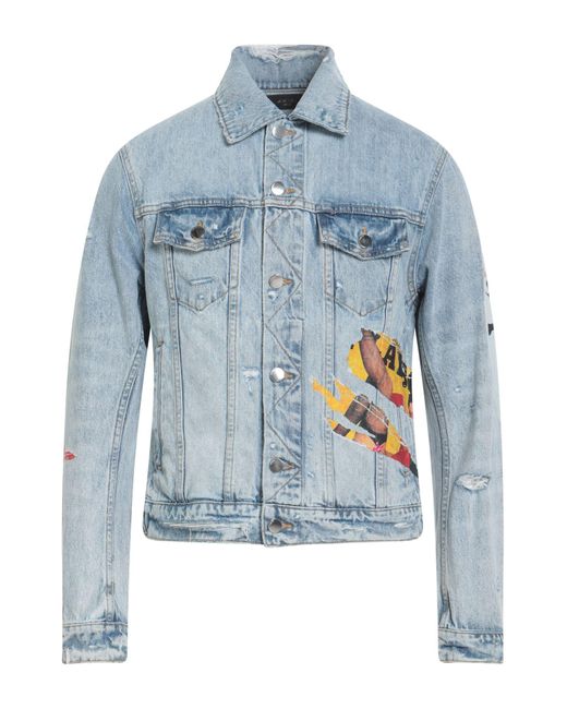 AMIRI x PLAYBOY Blue Denim Outerwear for men
