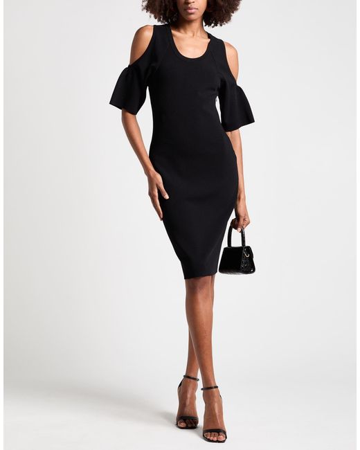 Stella McCartney Black Midi Dresses