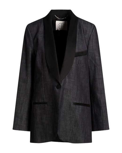 True Royal Black Blazers