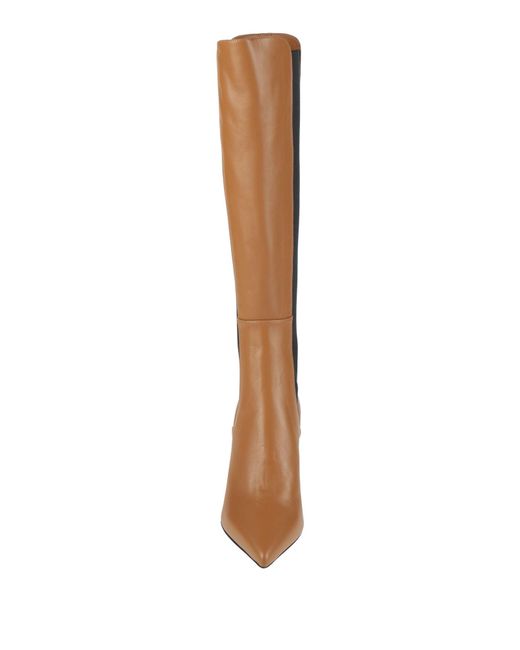 Sergio Rossi Women's Brown Boot Leather