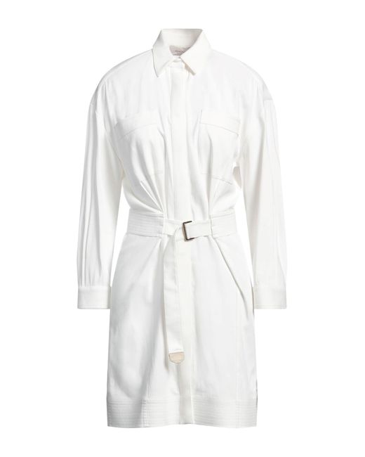 Agnona White Mini-Kleid