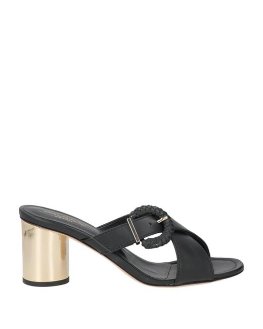 Baldinini Black Sandals