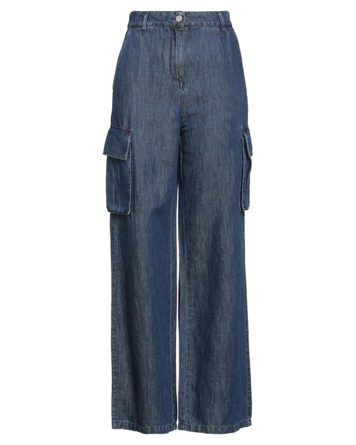ALESSIA SANTI Blue Jeans Cotton, Linen