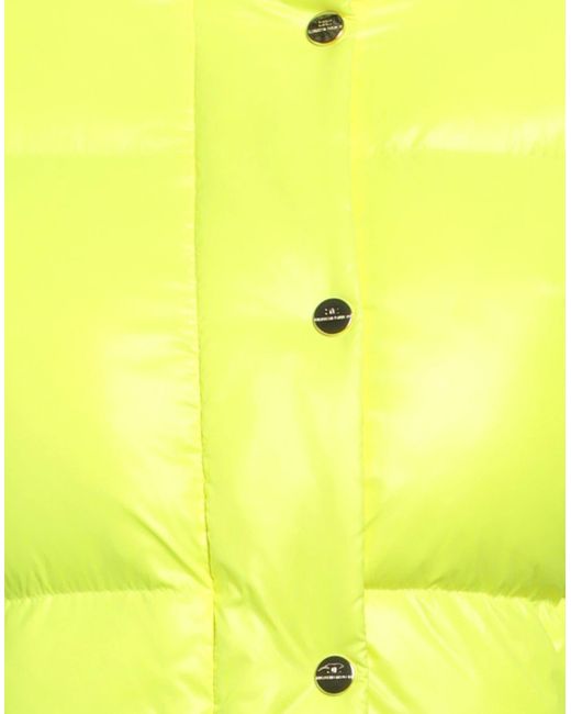 Plumífero y acolchado Elisabetta Franchi de color Yellow