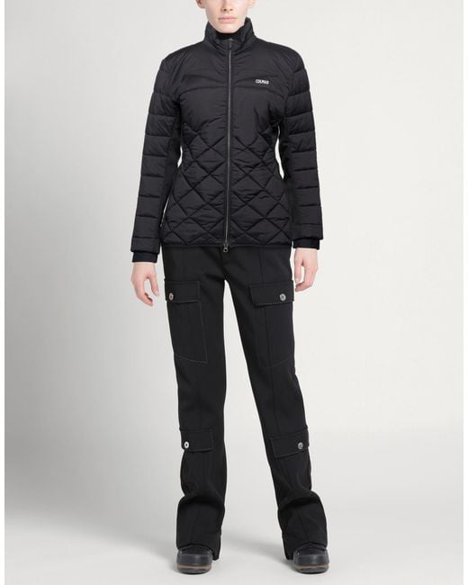 Colmar Black Jacket Polyamide, Elastane, Polyester, Polyurethane