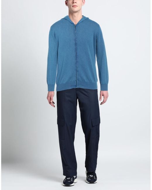 Cashmere Company Blue Cardigan for men