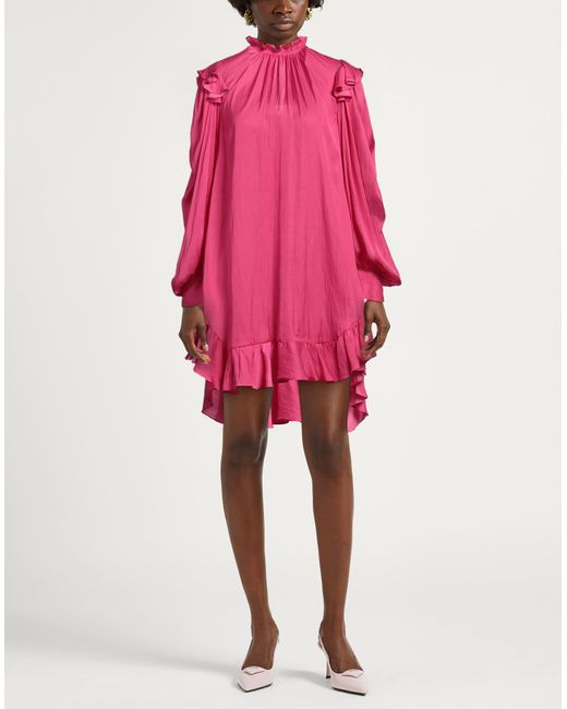 Zadig & Voltaire Pink Midi-Kleid