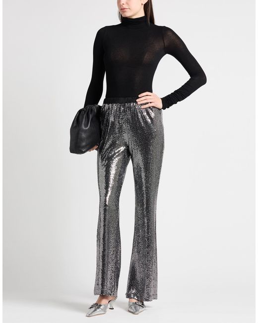 Haveone Gray Pants Polyamide, Elastane, Metal Fiber