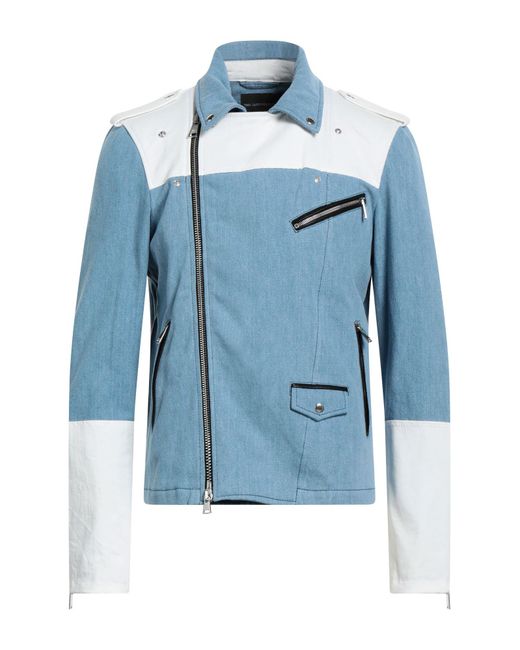 Karl Lagerfeld Blue Denim Outerwear for men
