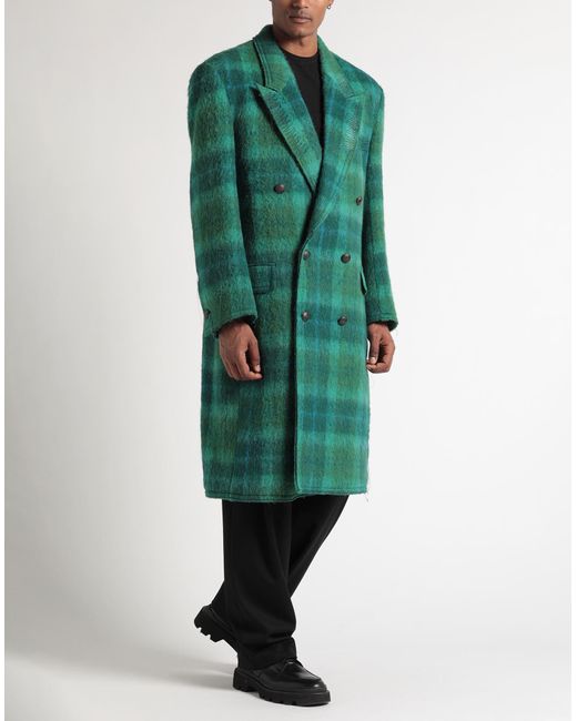 ANDERSSON BELL Green Coat for men