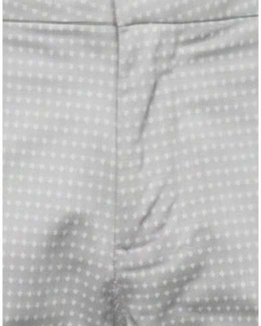 Entre Amis Gray Pants Cotton, Polyester, Elastane for men