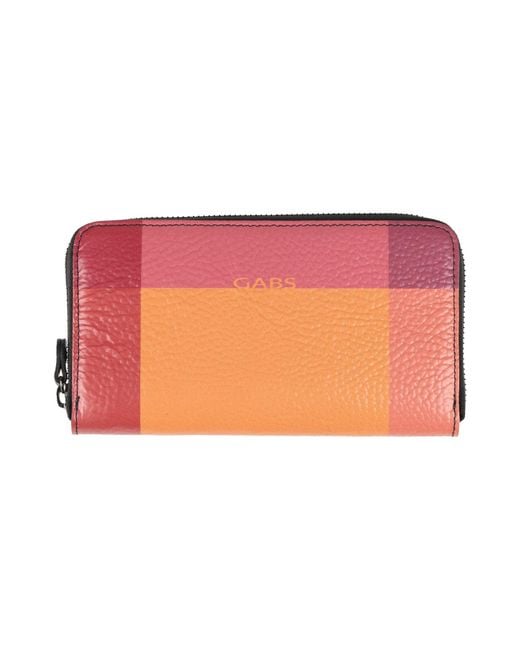 Gabs Pink Wallet Calfskin
