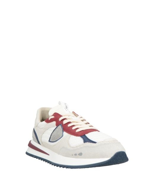 Philippe Model White Trainers for men