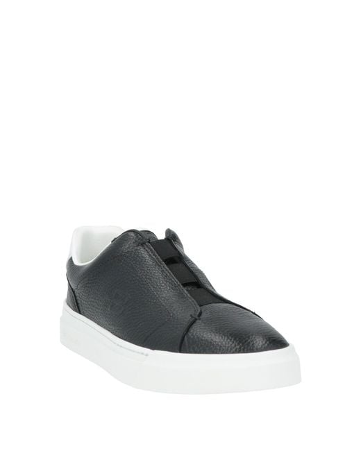 Baldinini Black Sneakers Leather for men