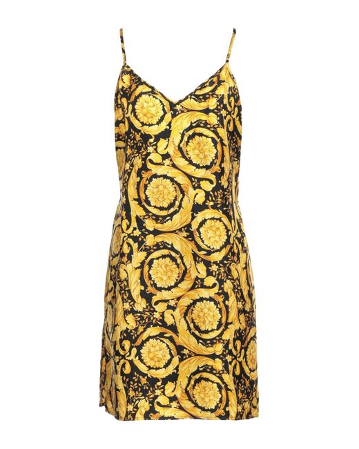 Versace Yellow Mini Dress