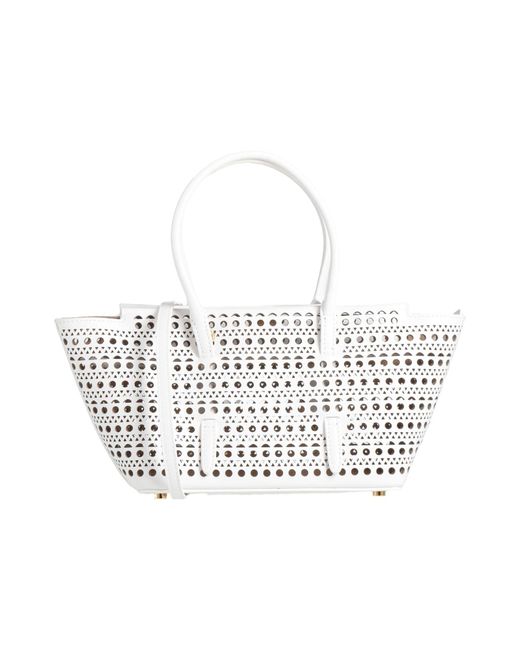 Alaïa White Handbag Leather