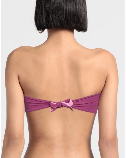 Fisico Purple Bikini-Oberteil