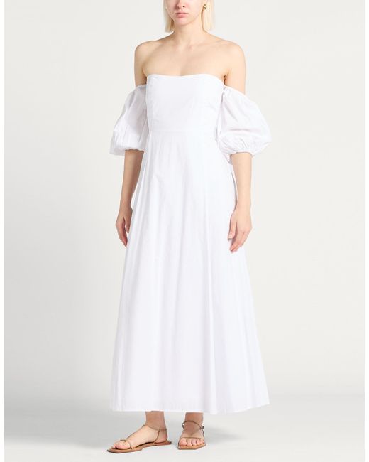 Bird & Knoll White Maxi Dress