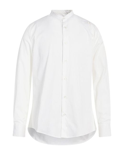 Saucony White Shirt Cotton for men