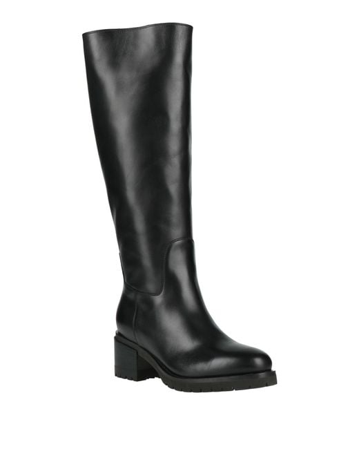 Santoni Black Boot