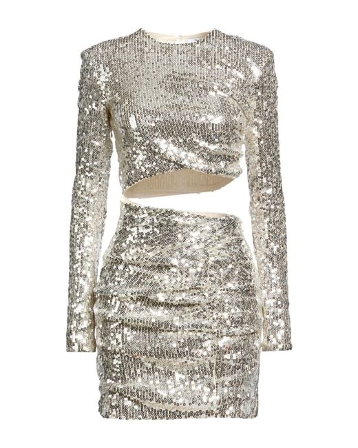 House of Amen White Mini Dress Polyester