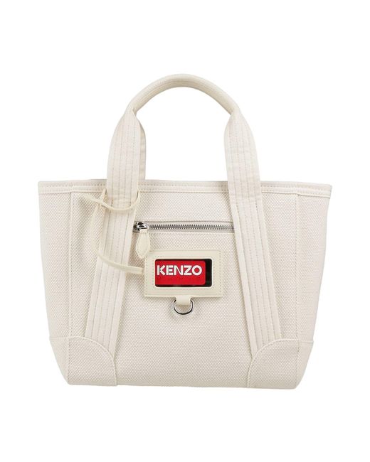 Bolso de mano KENZO de color Blanco Lyst