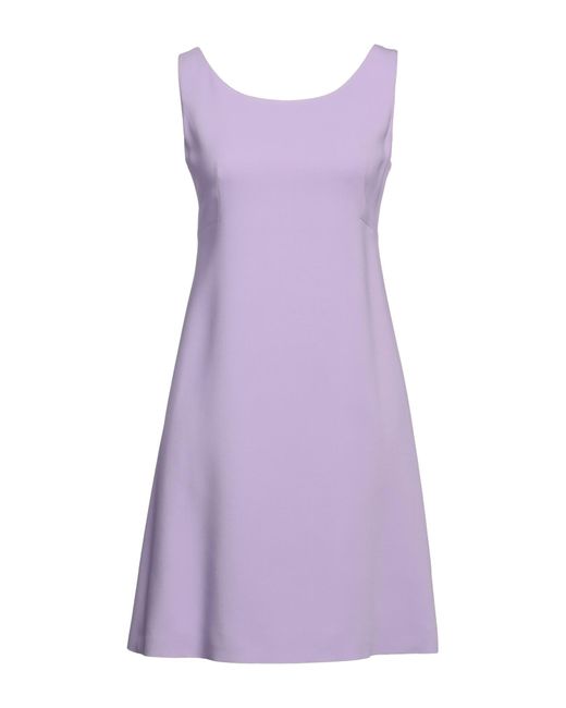 Moschino Purple Mini Dress