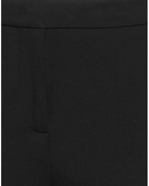 Pinko Black Pants Viscose, Nylon, Elastane