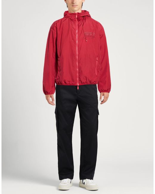 ARMANI EXCHANGE Red Jacket for men