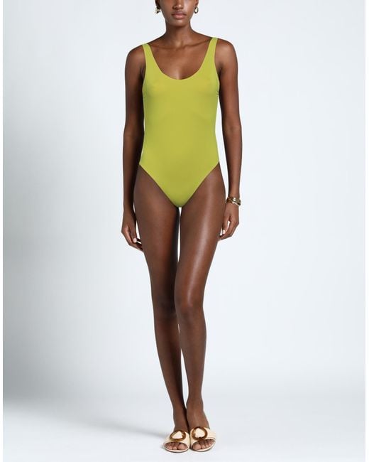 Fisico Green One-piece Swimsuit