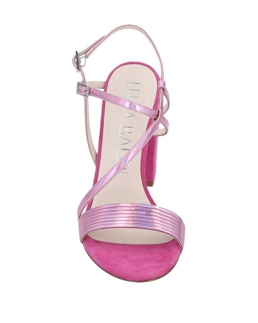 Lella Baldi Pink Sandals