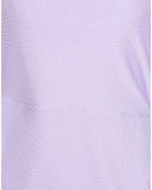 Coperni Purple Lilac Mini Dress Polyamide, Elastane