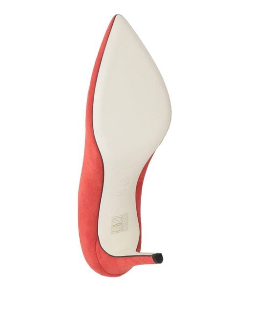 Pollini Pink Pumps Leather