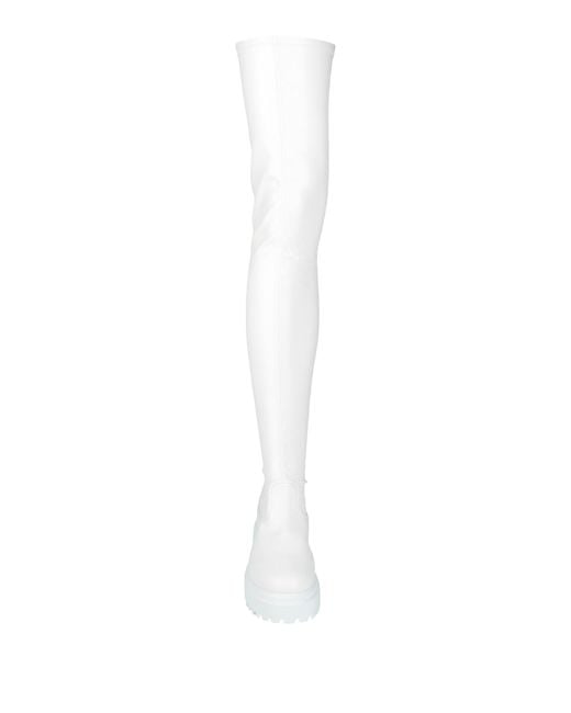 Le Silla White Boot Synthetic Material