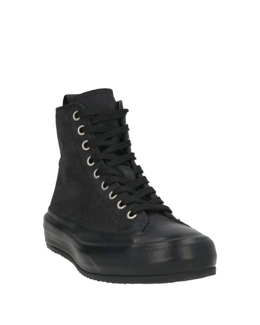 Officine Creative Black Sneakers Leather