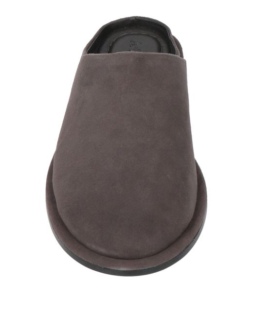 A.Emery Brown Mules & Clogs Leather