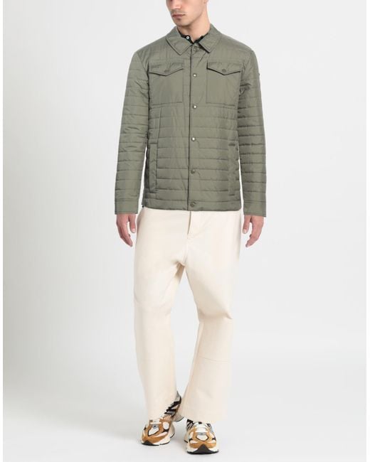 Plumífero y acolchado Geox de hombre de color Green