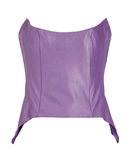 8 by YOOX Purple Top