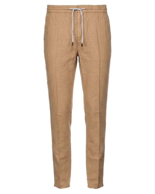Brunello Cucinelli Natural Trouser for men