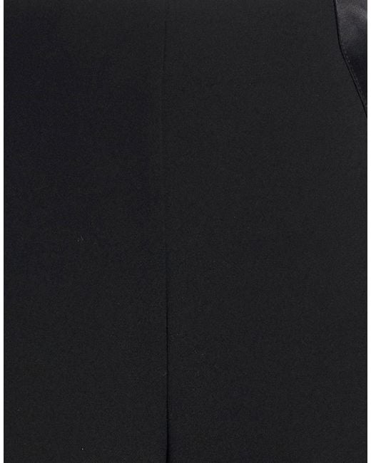 Pinko Black Pants Viscose, Nylon, Elastane, Acetate, Polyester