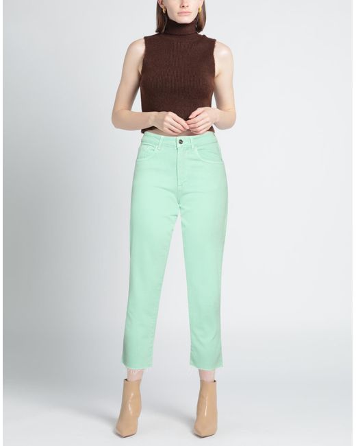 hinnominate Green Denim Trousers