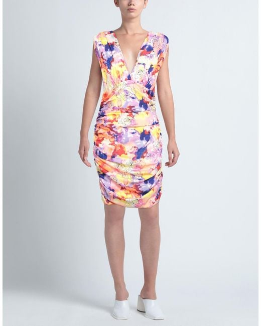 Gaelle Paris White Midi Dress
