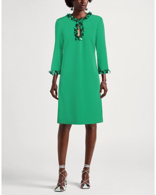 P.A.R.O.S.H. Green Mini Dress