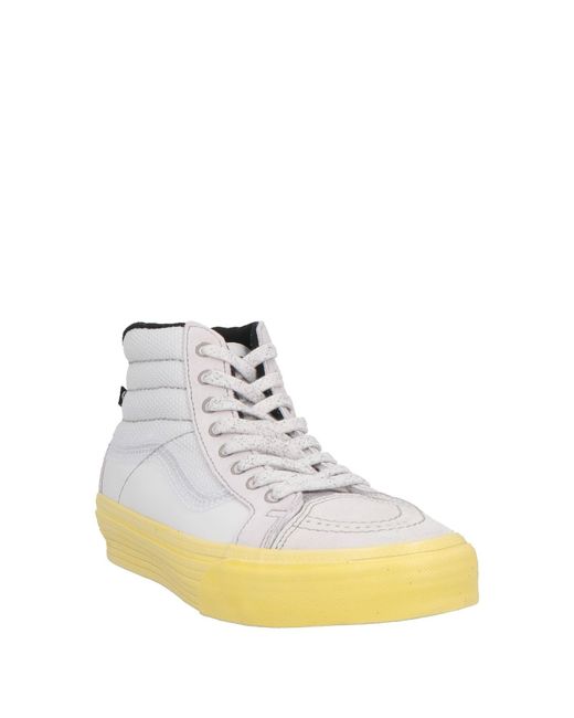 Vans Natural Eco Cush Sneakers Leather, Textile Fibers