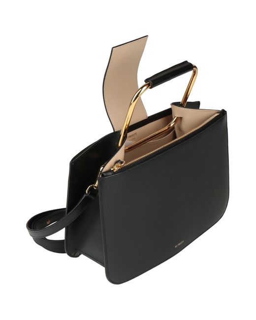 REE PROJECTS Black Handbag Calfskin